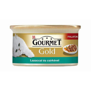 Purina Gourmet Gold Mature - Fine Pâté With Salmon & Chicken - 85 g