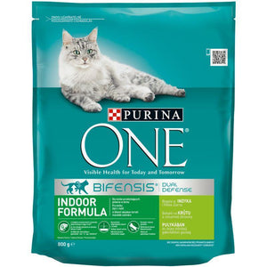 Purina One Indoor Turkey & Whole Grains - 800g