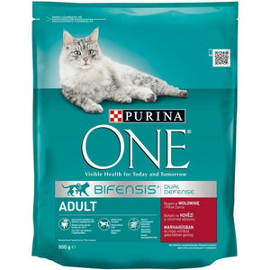 Purina One Adult Beef & Whole Grains - 800g