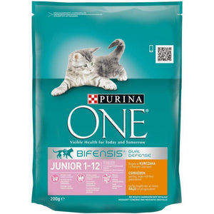 Purina One Junior Chicken & Whole Grains - 200g