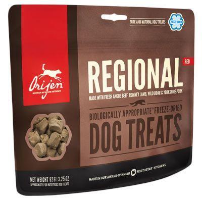 ORIJEN Regional Red Freeze-Dried Dog Treats - 92g