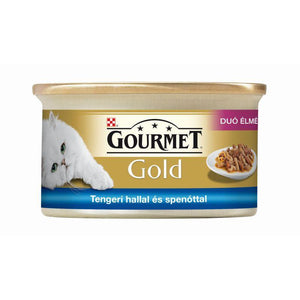 Gourmet Gold - Fine Pâté With Ocean Fish in a Sauce With Spinach 85g