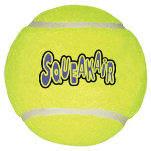 KONG Air Dog Squeakair Tennis Ball Dog Toy Large