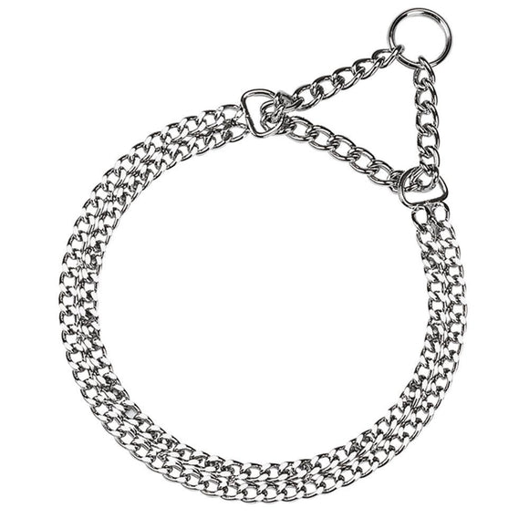 Ferplast Chrome CSS 5570 Semi Choke Chain Collar