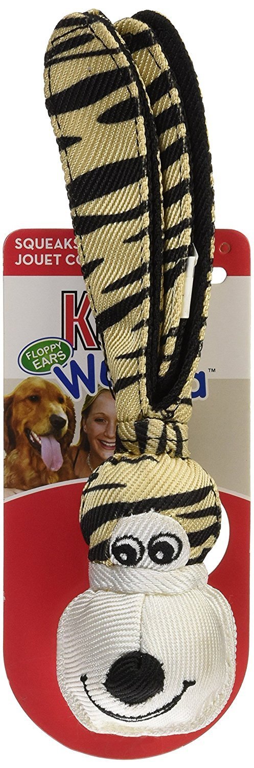 KONG Wubba Floppy Ears Dog Toy - Small