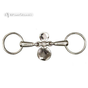 Ring Snaffle Bit Stainless Steel With Spoon