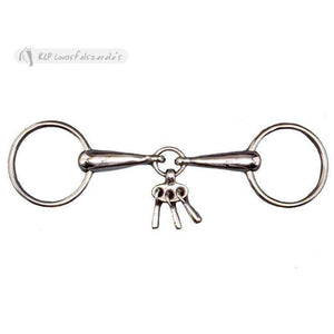 Ring Snaffle Bit Stainless Steel With Player