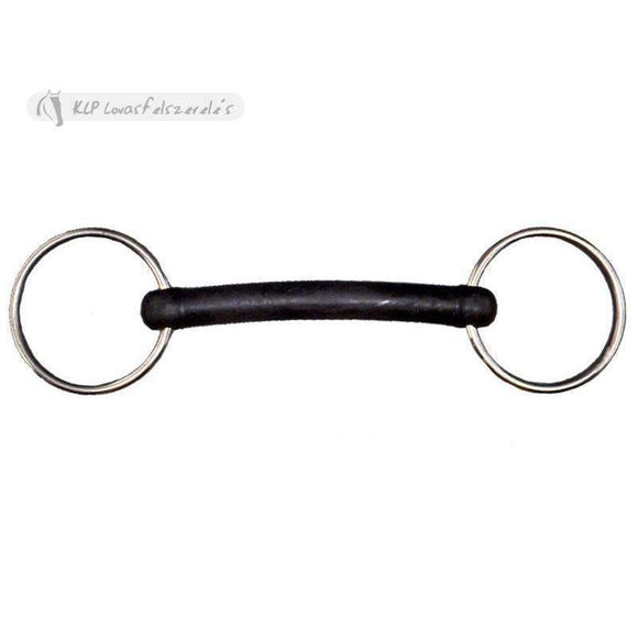 Ring Snaffle Bit Stainless Steel With Rubber