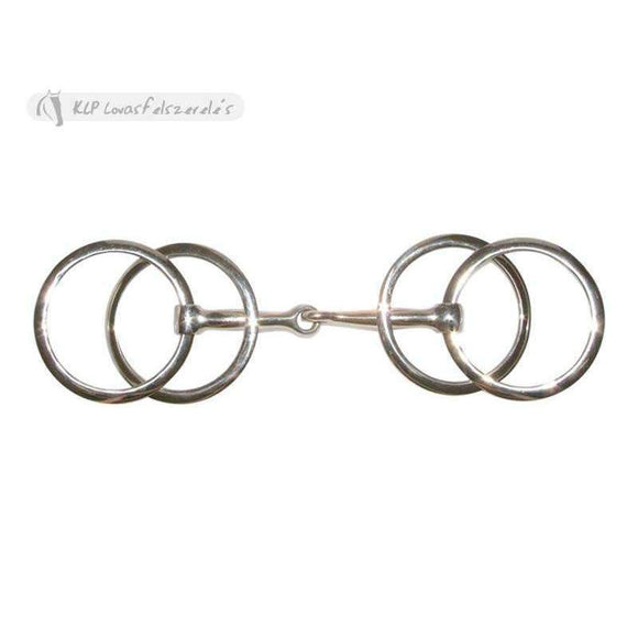 Ring Snaffle Bit Stainless Steel With 4 Rings