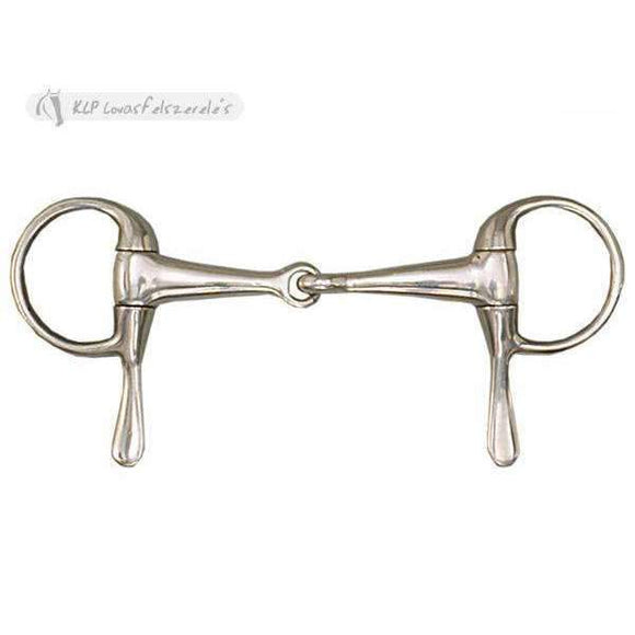 Half Cheek Bit Solid Stainless Steel