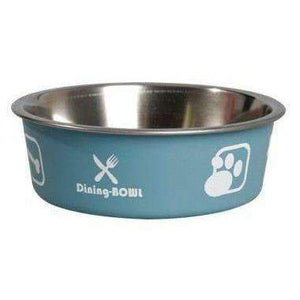 Karlie Feeding Bowl Inox Bella Kena - 14cm - 450ml (Blue)