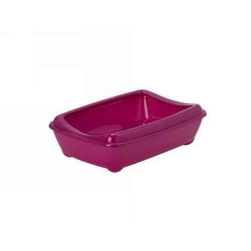 Moderna Arist-O-Tray Cat toilet + Rim 'Cyklamen' 42 cm