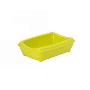 Moderna Arist-O-Tray Cat toilet + Rim 'Yellow' 42 cm