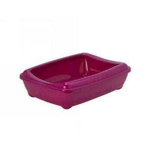 Moderna Arist-O-Tray Cat toilet + Rim 'Cyklamen' 50 cm