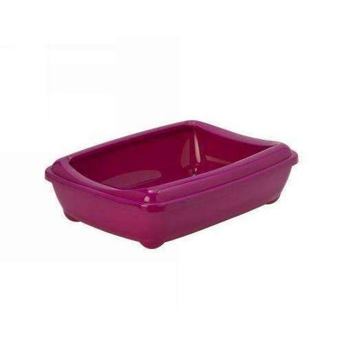 Moderna Arist-O-Tray Cat toilet + Rim 'Cyklamen' 50 cm