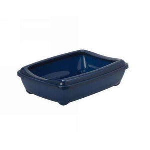 Moderna Arist-O-Tray Cat toilet + Rim 'Royal Blue' 50 cm