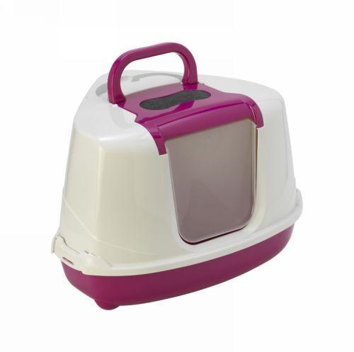Moderna Flip Corner Cat Litter Box 'Cyklamen'