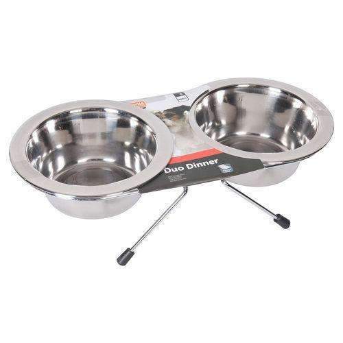Karlie Flamingo Dog Duo Diner Bowl - 2*380ml
