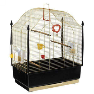 Ferplast Villa BRASS Bird Cage Black (m)