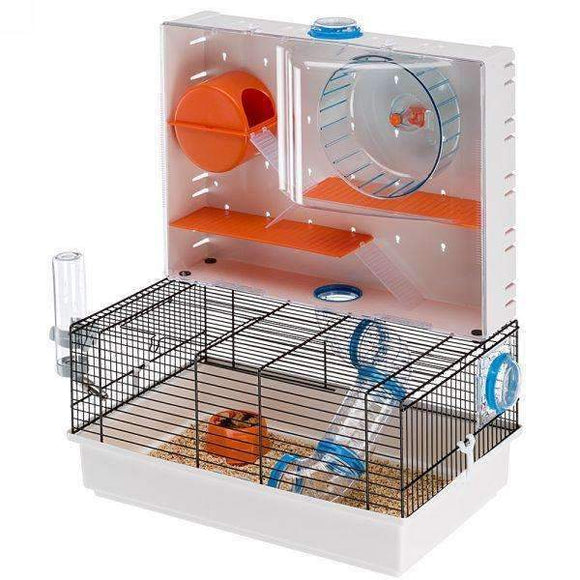 Ferplast Olimpia Hamster cage, with tubes and playing area