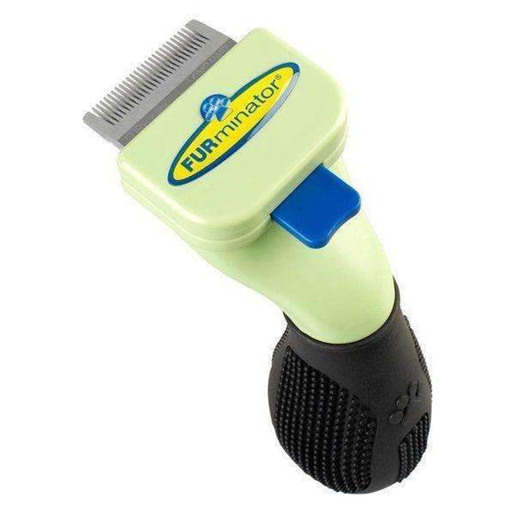 FURminator Short Hair DeShedding Brush for Extra Small Dogs