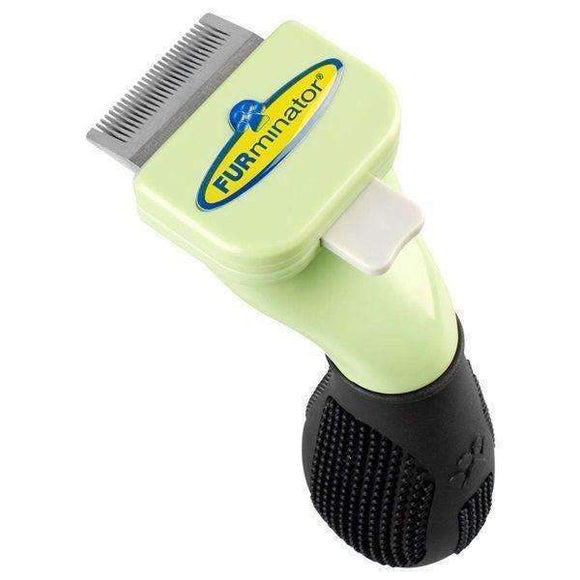 FURminator Long Hair DeShedding Brush for Extra Small Dogs