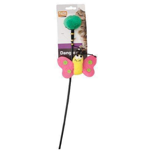 Karlie Flamingo Cat Toy Happy Butterfly, NEW