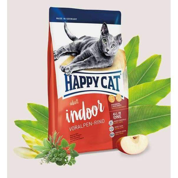 Happy Cat Indoor Alpine Beef - 10 kg