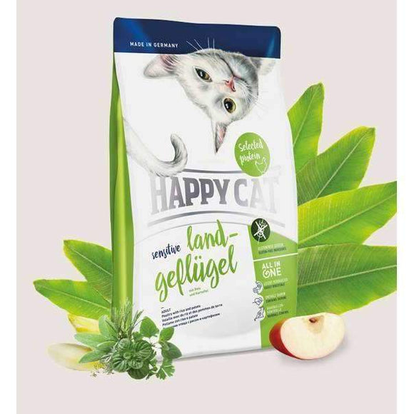 Happy Cat Sensitive Organic Poultry  - 300 g