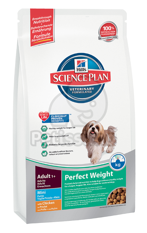Hill's Canine Adult Perfect Weight Mini Chicken 700gr
