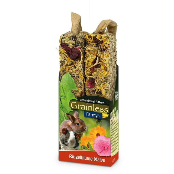 JR Grainless Farmys Calendula-Hollyhock 140gr