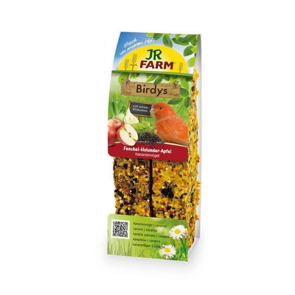 JR Birdys Canari food Fennel-Elder-Apple 2pcs