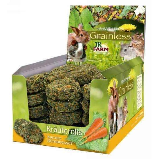 JR Grainless herb rolls Stinging nettle-Carrot 80gr