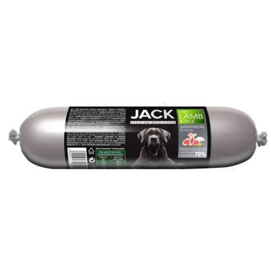 Jack Sausage 4*80gr Lamb-Rice