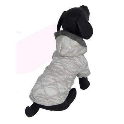 Papillon Dog Jacket Glamour With Silver Spangly 25cm
