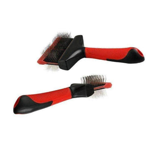 Karlie Professional Soft Slicker Brush Double-Sided 'Small-Medium'