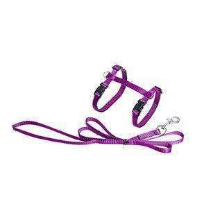 Karlie Sportiv Cat Lead and Harness Cyclamen  110cm x 10mm