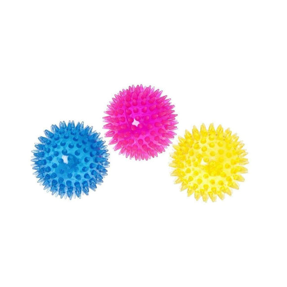 Karlie Flamingo Dog Toy Good4Fun Hedgehog Ball 8cm