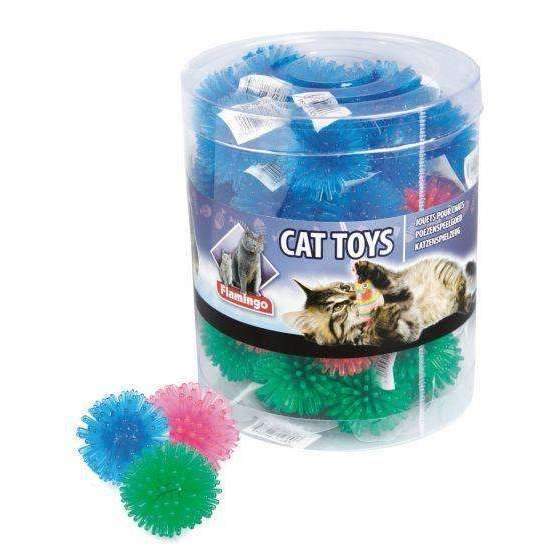 Karlie Flamingo Cat Toy Hedgehog Ball 3cm