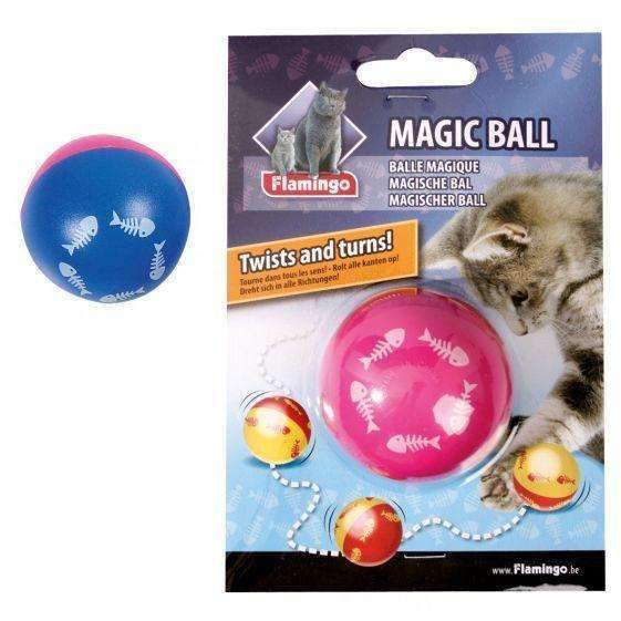 Karlie Flamingo Cat Toy Magic Ball