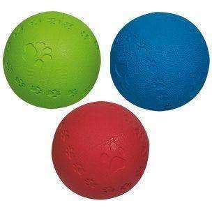 Karlie Flamingo Dog Toy Rubber Ball Summer with squeaker 6cm
