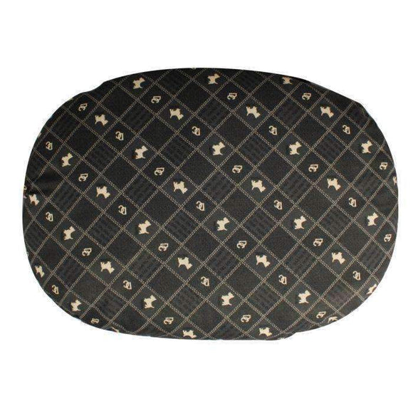 Karlie Flamingo Dog Lying Cushion With Zip Citizen - Oval 70cm
