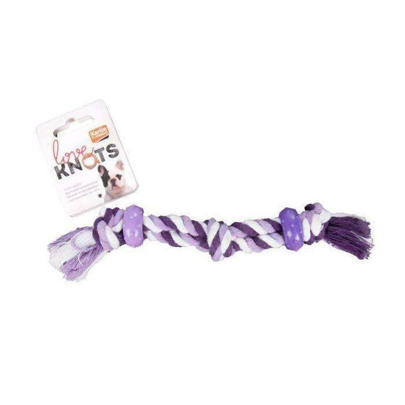 Karlie Flamingo Cotton Roper Rubber Rope With 2 Rings And A Knot