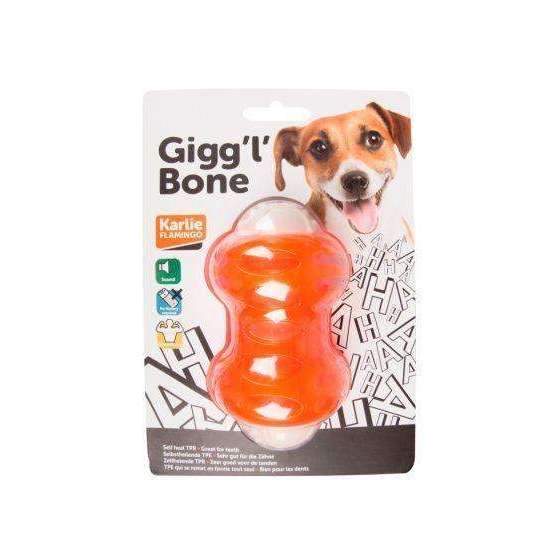 Karlie Dog Toy TPR Gigg 'l 'Bone Length 12 cm