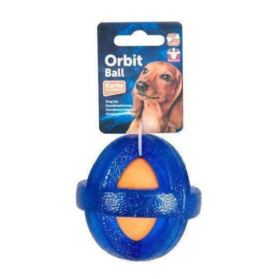 Karlie Flamingo Dog Toy TPR Orbit Ball extra robust 9cm