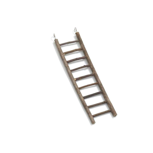 Karlie Bird's Wooden ladders with bark 39 cm W: 1.5 cm