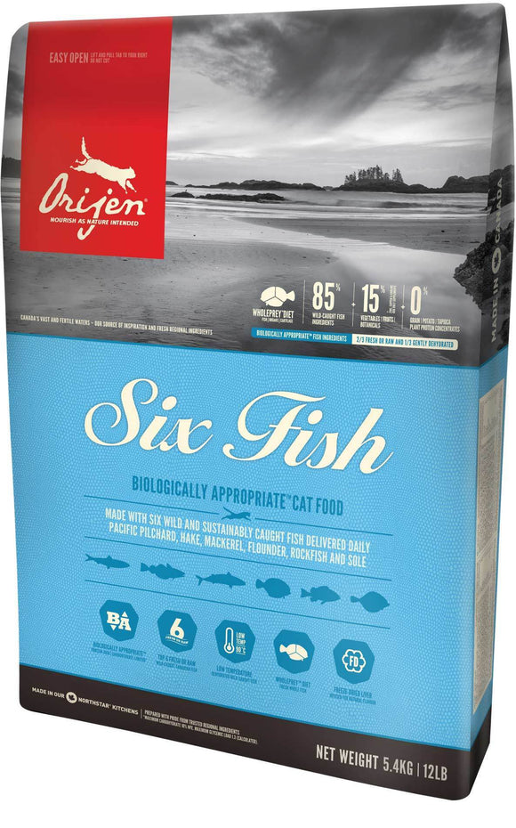 ORIJEN Cat 6 Fish - 5,4kg