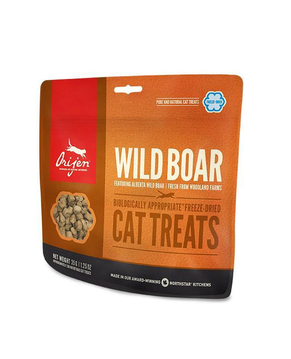 ORIJEN Freeze-Dried Wild Boar Cat Treats - 35g