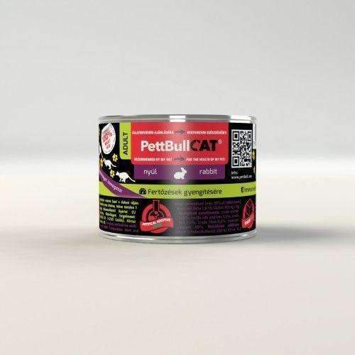 PettBullCat Adult - Rabbit (200 gr)