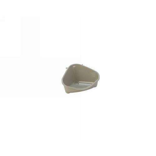Moderna Corner Rodent Toilet Small - Grey